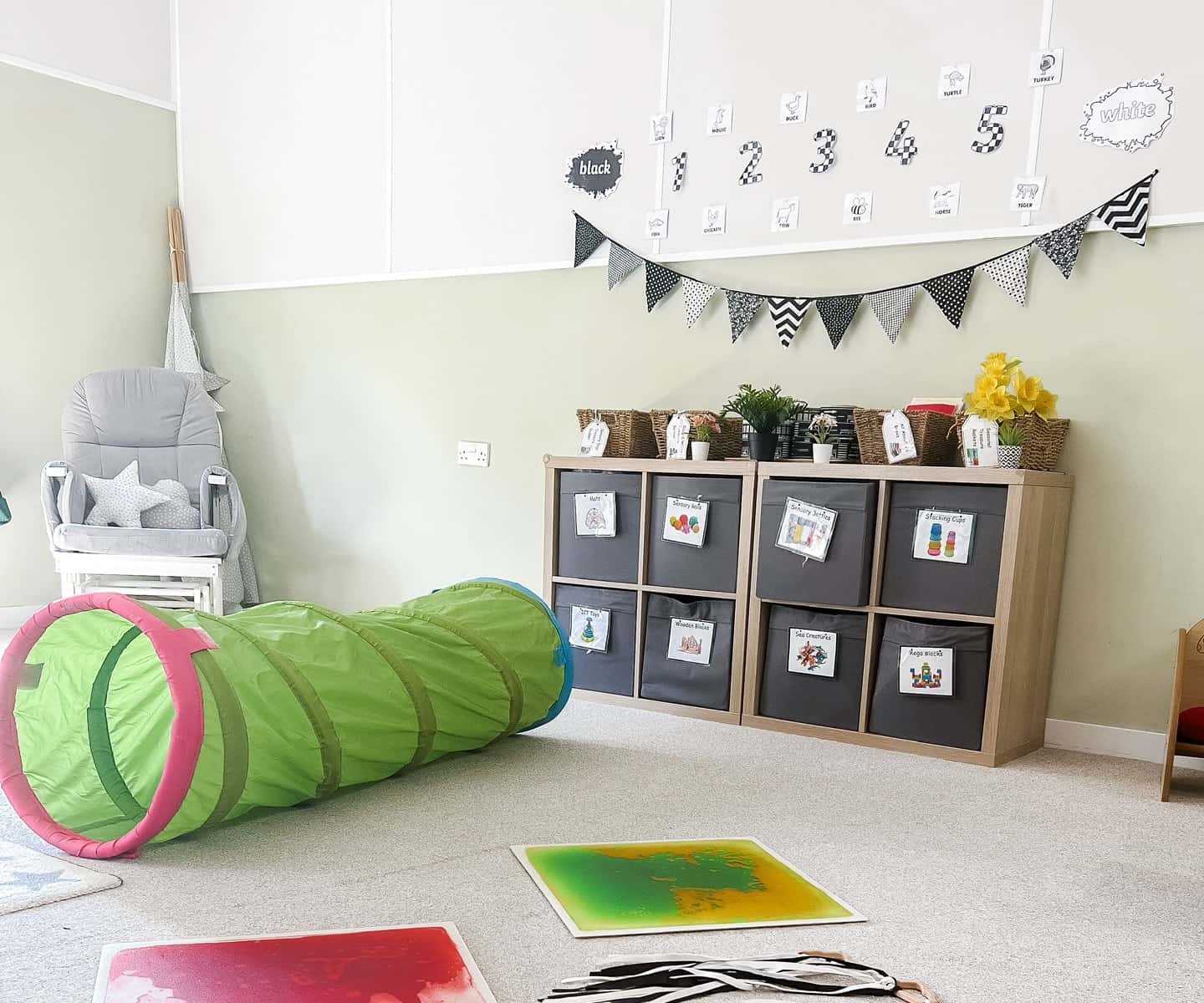 Creative play at the nursery